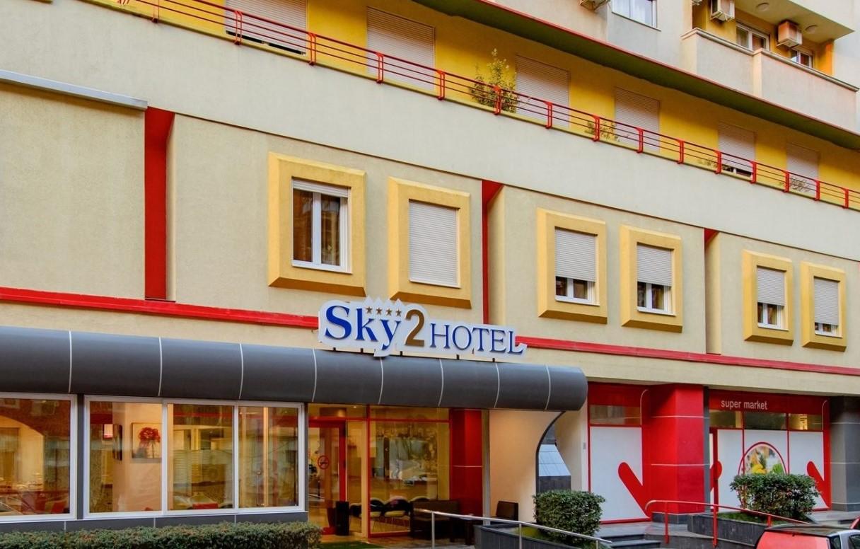 Sky 2 Hotel Tiran Dış mekan fotoğraf